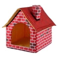 thumbnail image 1 of For The Dog House For The Cave Pet Dog Tent Pillow Washable Dog Iglo Bed For Small To Large Large Big Dog, 1 of 5