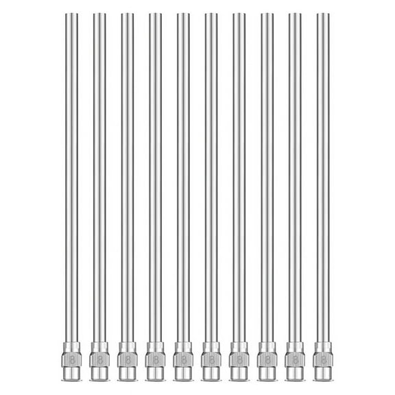 HOT! 10 Pcs Blunt Tip Dispensing Needles 4 Inch, 12 Gauge Stainless Steel Fluid Applicator 8G