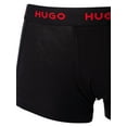 thumbnail image 5 of HUGO 3 Pack Cotton Stretch Trunks, Black, 5 of 6