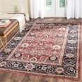 thumbnail image 2 of Safavieh Artisan 4' X 6' Power Loomed Rug in Rust and Navy, 2 of 3