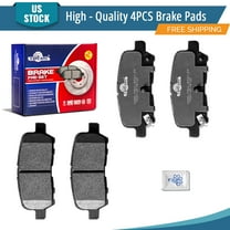 YXPCARS D999: 4PCS Rear Ceramic Brake Pads for Chevrolet Impala Limited Impala Buick LaCrosse Allure Pontiac Grand Prix