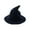Navy, variant on Witch Hats for WomenWomen Witch Hat Foldable Costume Sharp Large Brim Crochet Warm Winter CapDress up Headwear