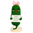 thumbnail image 3 of Muñeca Punto Positivo Apoyo Emocional Pepino (pepinillo Con Lazo), 3 of 4