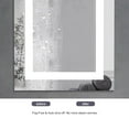 thumbnail image 4 of Elegant Kitchen and Bath Riven 30X27 Led Mirror, Adjustable Color 3000K/4200K/6400K, 4 of 17