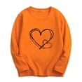thumbnail image 1 of Camiseta de Manga Larga Impresa para Niños, Top de Cuello Suelto para Chicos Y Niñas, Ropa Diaria, Escuela, Viajes Y Regalos de Vacaciones, 1 of 5