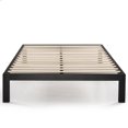 thumbnail image 6 of Mellow Just Mallet 14" Heavy Duty Metal Platform Bed with Wooden Slats, Black, Full, 6 of 9