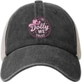 thumbnail image 1 of I'm Dolly We Trust Hat for Women Baseball Cap Adjustable Cap, 1 of 6