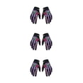 thumbnail image 4 of kurtrusly Breathable And Comfortable Full Finger Riding Gloves For Motorcycle Cycling Lightweight And Shockproof Nylon Durable pink L 3Set, 4 of 6