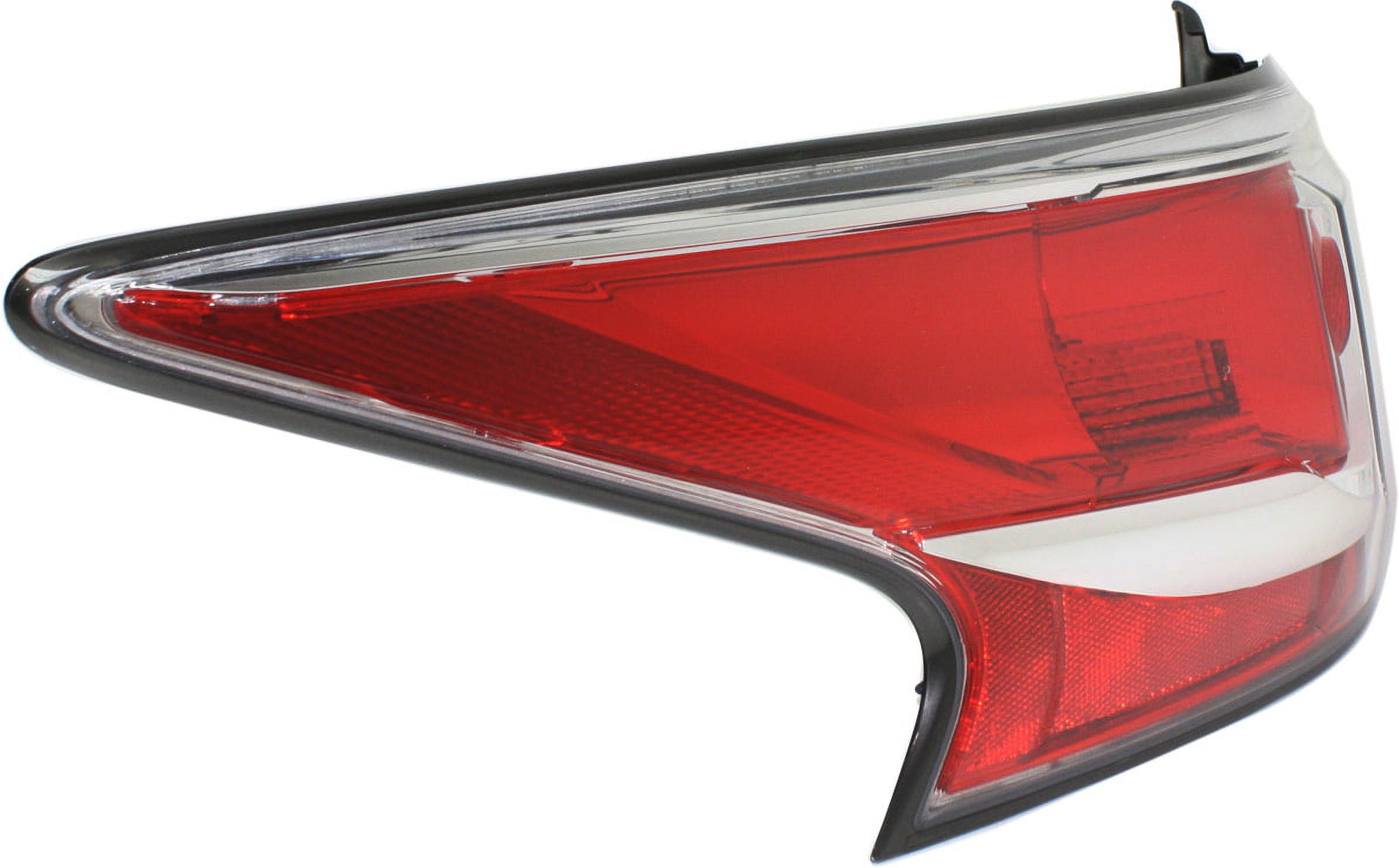 Tail Light Compatible With 2014-2015 Nissan Altima Left Driver With bulb(s)