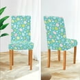 thumbnail image 3 of Easter Flowers Eggs Dining Room Chair Covers Spring Floral Chamomile Chair Slipcovers Seat Protector Removable Washable Chair Cover For Home Kitchen Restaurant Hotel 4pcs, 3 of 6