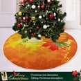 thumbnail image 6 of FMSHPON Halloween Pumpkin Xmas Christmas Tree Skirt Stand Mat for Holiday Party Decoration Indoor Outdoor 48 inches, 6 of 6