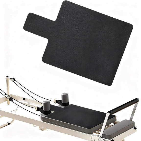Pilates Reformer Mat Towel – Non-Slip Microfiber Cover with Rubber Backing, Sweat-Absorbing & Quick-Dry, 39"x24" for Pilates Yoga