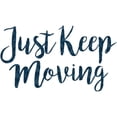 thumbnail image 3 of CafePress - Just Keep Moving Pattern - 11 oz Ceramic Mug - Novelty Coffee Tea Cup, 3 of 6