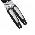 thumbnail image 3 of Abrelatas manual Empuñaduras cómodas de diseño ergonómico, rueda de corte afilada para un corte de borde suave, con perilla giratoria grande, fácil de usar, color negro, 3 of 5