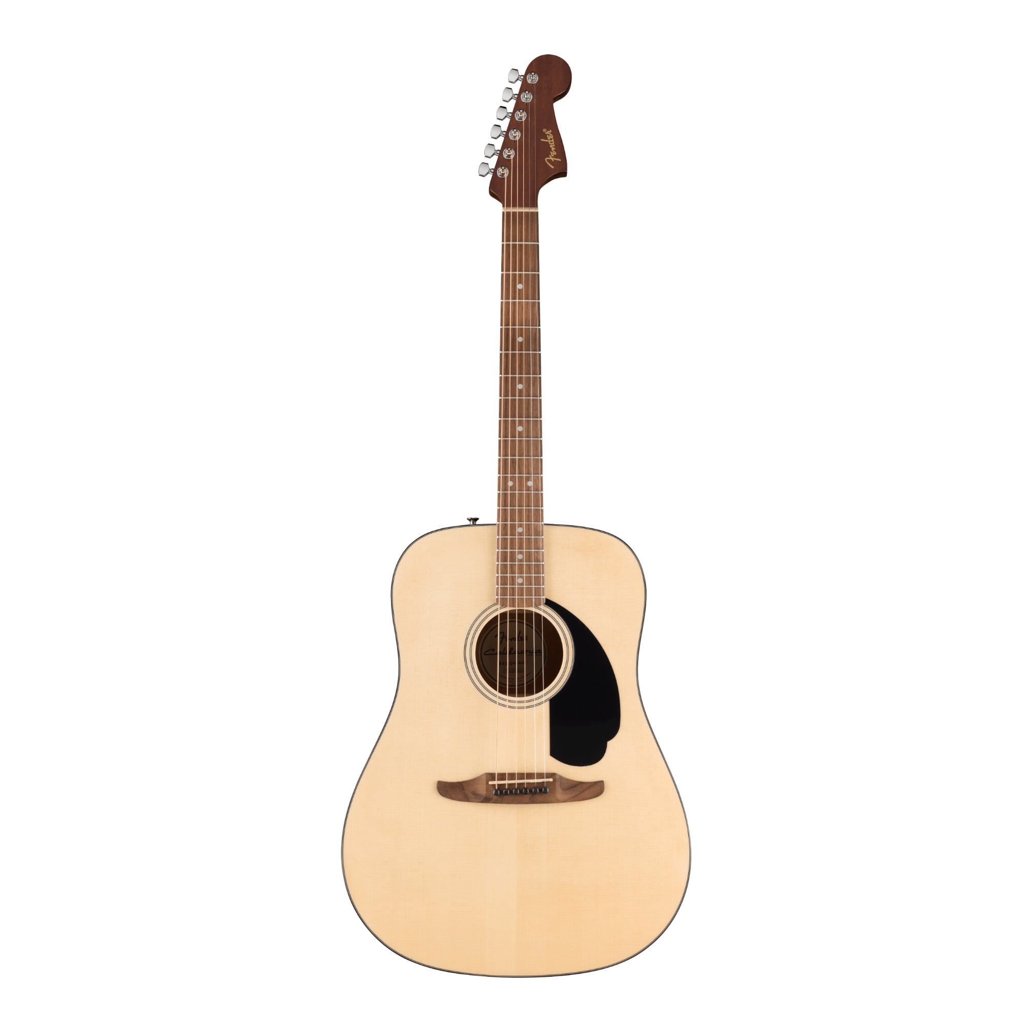 Fender California Standard Redondo Pack Spruce Top Sapele Back and Sides Black Pickguard Slim C Neck Walnut Fingerboard (Natural)