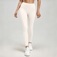 thumbnail image 5 of XRoczxe Women High Waist Seamless Yoga Leggings Soft Stretchy Workout Pants Multi Solid Color Non Slip Comfort Fit for Sports Gym Daily Casual Wear, 5 of 6