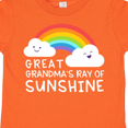 thumbnail image 4 of Inktastic Great Grandma's Little Ray of Sunshine Boys or Girls Toddler T-Shirt, 4 of 5