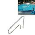 thumbnail image 4 of Pool Handrail, Stainless Steel Pool Stair Rail Thickened Arc Shaped Underwater Handrail Swimming Pool Stair Rail Inground Pool Rails with 6pcs Screw Accessory for Pools and Spas, 4 of 7