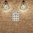 thumbnail image 5 of Coffee Menu Tin Signs Retro Metal Sign Vintage Country Art Sign Coffee Shop Decor Vintage Wall Art, 5 of 9