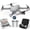 White, variant on Holy Stone HS175 GPS Drone with Camera for Adults, RC Quadcopter with 2K Camera, Auto Return Home, 2 Batteries, Gray