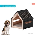 thumbnail image 2 of Casa para mascota Poli Pets 82x80.5x81cm negro, 2 of 6