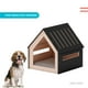thumbnail image 2 of Casa para mascota Poli Pets 82x80.5x81cm negro, 2 of 6