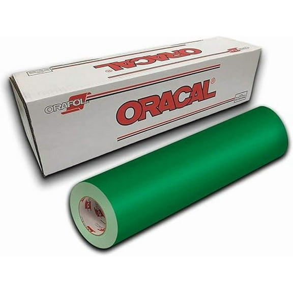 Green Grass 24" x 10 Ft Roll of Glossy Oracal 651 Vinyl for Craft Cutters and Vinyl Sign Cutters