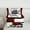 Black Red, variant on Feelyou Rustic Lake House Queen Comforter Set for Kids, Wooden Plank Bedding Sets, Farmhouse Lodge Cabin Reversible Bedding Comforter Set, Lightweight Room Decor, 3-Piece