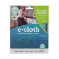 thumbnail image 2 of E-Cloth Kitchen Cleaning Pack - 1 Kitchen Cloth with Non-Scratch Scrubber Corner & 1 Polishing Cloth - 2 Cloth Set, 2 of 2