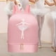 thumbnail image 1 of Mochila de baile de Ballet, bolso de para niñas, bolso de gimnasio portátil, mochila para niños, bolso de baile de Ballet con compartimento , Rosa Rosa estilo A., 1 of 8