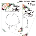 thumbnail image 4 of 5 juegos de dibujo para baby shower, juego de fiesta de revelación de género para niño o niña, suministros para actividades de fiesta de baby shower, ¿puedes adivinar?, 4 of 5