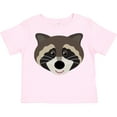 thumbnail image 3 of Inktastic Raccoon Animal Face Boys or Girls Toddler T-Shirt, 3 of 5