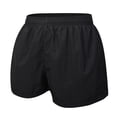 thumbnail image 3 of Aayomet Swimming Trunks for Men Solid Color Quick Drying Pant Plus Size Lace Up Seaside Holiday Shorts Beach Pants (Black, M), 3 of 5