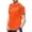 Orange, variant on Doomiva Men’s Quick Dry UPF 50 Sun Protection Short Sleeve Athletic Sports T-shirt Dark Blue 7XL