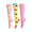 Pink Yellow, variant on 3 Pairs Medical Sport Compression Socks - 15-20mmhg Graduated Knee-High Support for Men & Women, Ideal for Soccer, Running, and Nurses