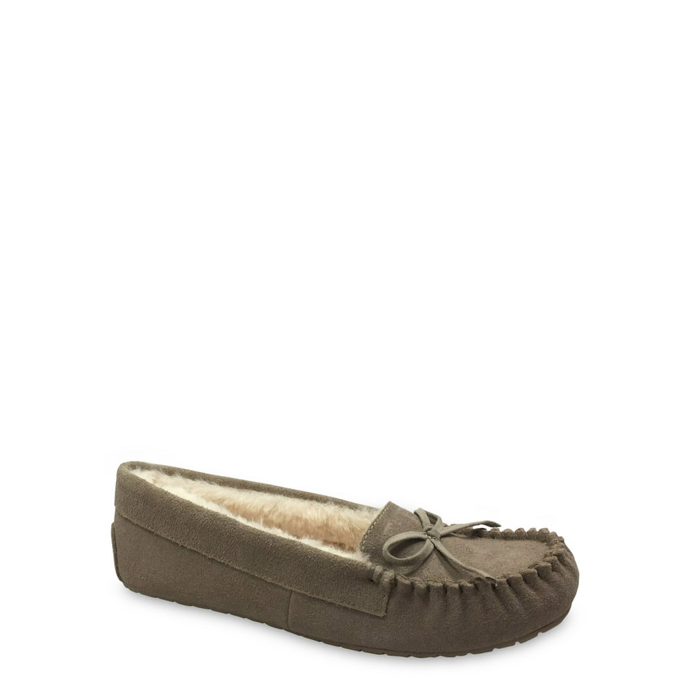 secret treasures classic suede clog slipper