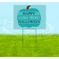 thumbnail image 1 of Happy Allergy-Friendly Halloween (18" x 24") Yard Sign, Includes Metal Step Stake, 1 of 6
