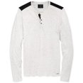 thumbnail image 1 of GUESS Camisa Floyd Henley para Hombre, Blanco, XX-Large Guess henley, 1 of 2