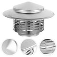 thumbnail image 4 of Capuchon de Cheminée en Acier Inoxydable Couverture de Pluie Protecteur de Toit 2 Pcs, 4 of 8