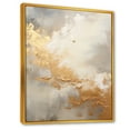 thumbnail image 2 of Designart "Golden Beige Storm Serenity" Storms Floater Framed Wall Decor, 2 of 5