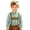 AB145 Green, variant on Tisuna Boys Long Sleeve Shirts Kids Stand Collar Button Down Plaid Tops Comfortable Festival Casual Wear Shirts For Toddler And Tweens 4-13 Years