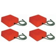 thumbnail image 1 of Farm Innovators 1.25 Gal 60W Electric Heated Pet Water Bowl, Red (4 Pack), 1 of 4