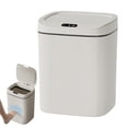 thumbnail image 1 of Smart Trash Can - Electric Touchless Automatic Garbage Can for Bathroom | Motion Sensor Garbage Bin, Large Capacity Trash with Lid for Bedroom, Study Room, 1 of 9