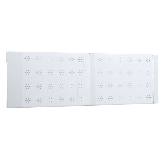Séparateurs de Garde-Robe Réglables, Étagère de Placard Extensible, Installation Facile, Design Simple, pour Armoires, Salles de Bains, avec Couverture Complète