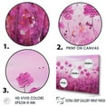 thumbnail image 3 of Designart "Floral Whispers In The Wild I" Flower Field Floater Framed Wall Art Living Room, 3 of 5