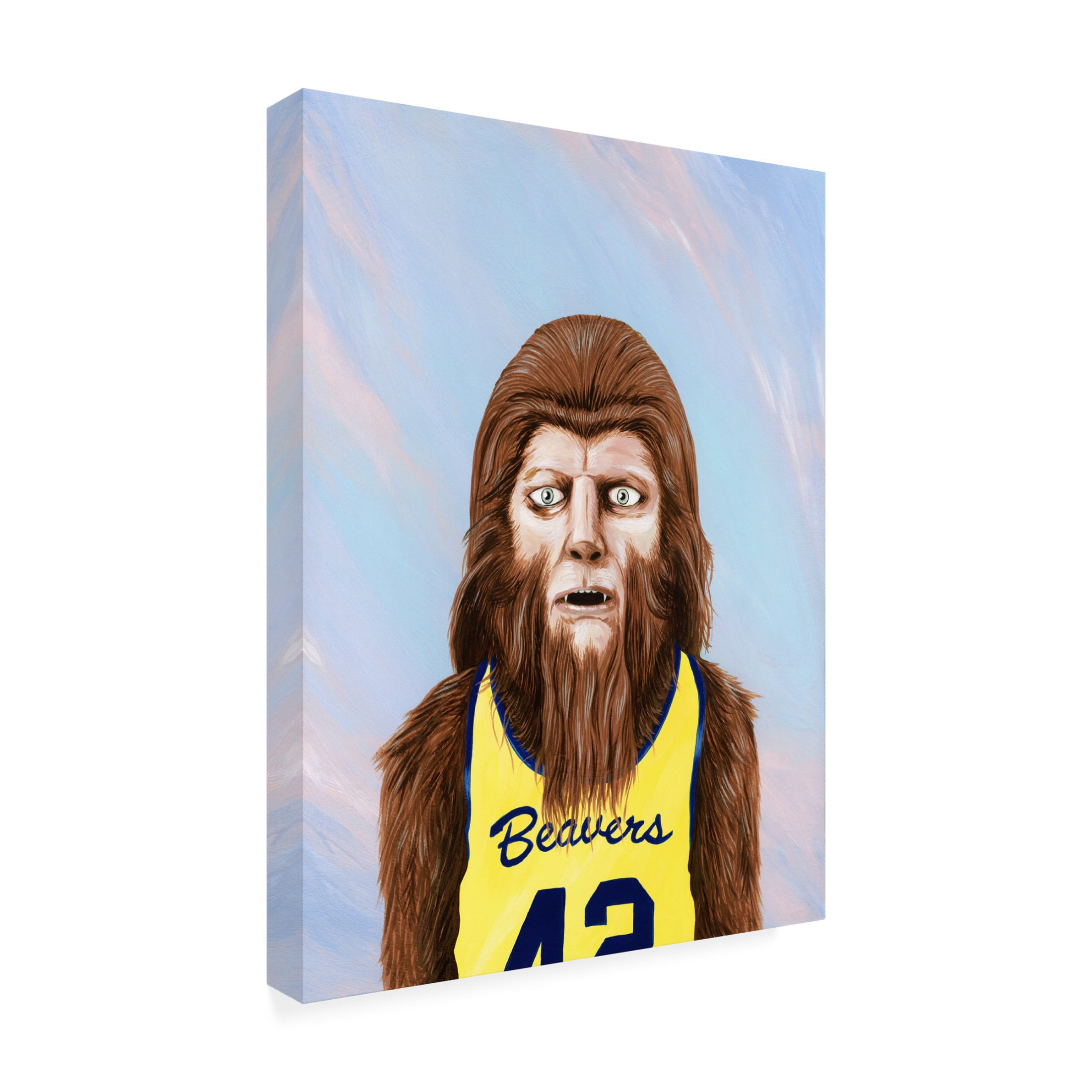 Trademark Fine Art Famous When Dead Teen Wolf Canvas Wall Art