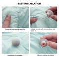 thumbnail image 3 of Clip Para Edredón, Resistente Al Desgaste, Con Forma De Hongo, 16 Piezas, Fácil De Usar, Fijador De Edredón, Aguja De Tela Para Cojines, 3 of 7