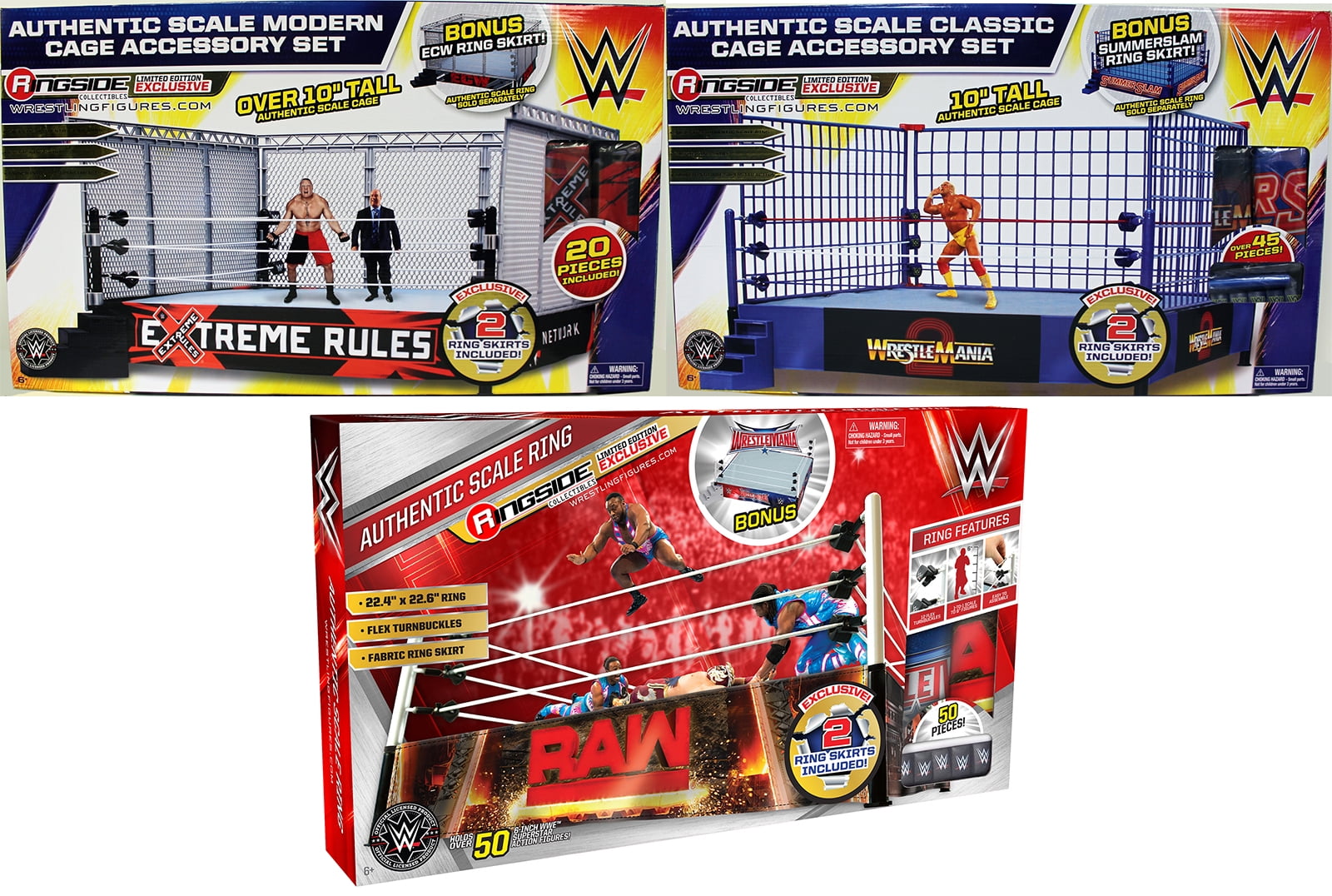 wwe steel cage toy walmart