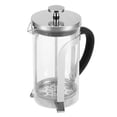 thumbnail image 2 of Safer To Use Filter Design Filter Coffee Pot, Easy To Press Coffee Pot, For Home Travel Gifts Office Silver 600ml, 2 of 8