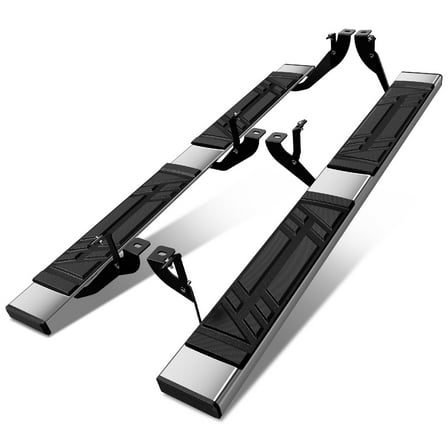 DNA Motoring For 99-13 Silverado Sierra Regular Cab 6.5" Premium Running Boards Step Nerf Bar